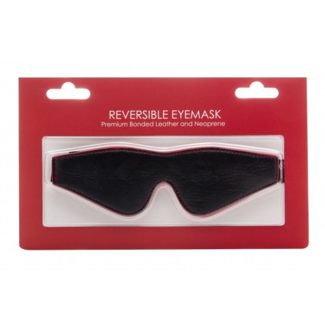 Чёрно-красная двусторонняя маска на глаза Reversible Eyemask